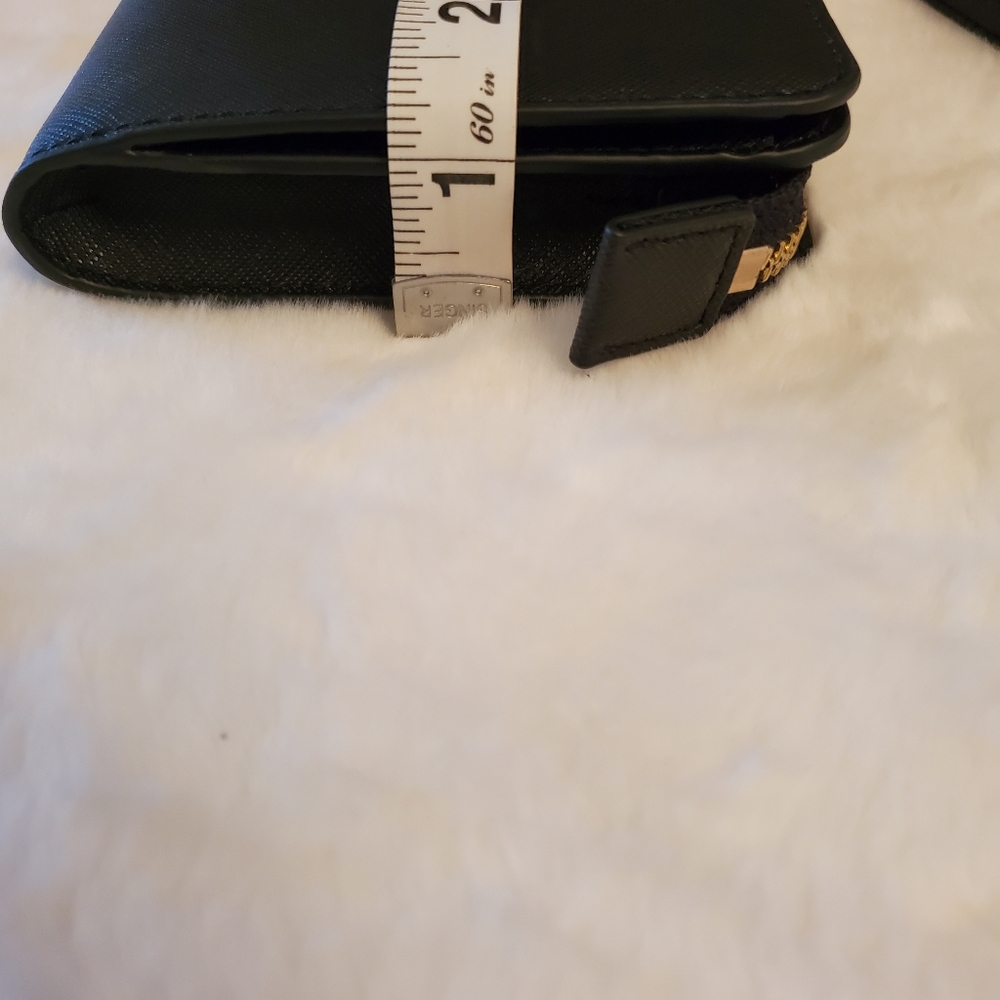 NEW! TORY BURCH Emerson Wristlet Pouch Black - Picture 10 of 12